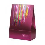 Пакет «Пусть все сбудется» (бордовый) (13x23x6 см) 104248