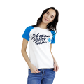 Siberian Super Team T-shirt for women (color: white, size: M)