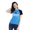 Siberian Super Team CLASSIC T-shirt for women (color: blue, size: M)