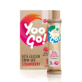 Yoo Go! Beta-glucan Drink Mix (Strawberry). Alcohol-free low-calorie drink with a sweetener, 70 g