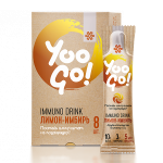 Yoo Go! Immuno Mix (Immune Defense), Lemon and Ginger, 80 g 501435